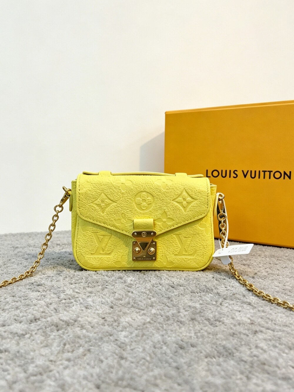 Louis Vuitton Micro Métis Monogram Empreinte Yellow